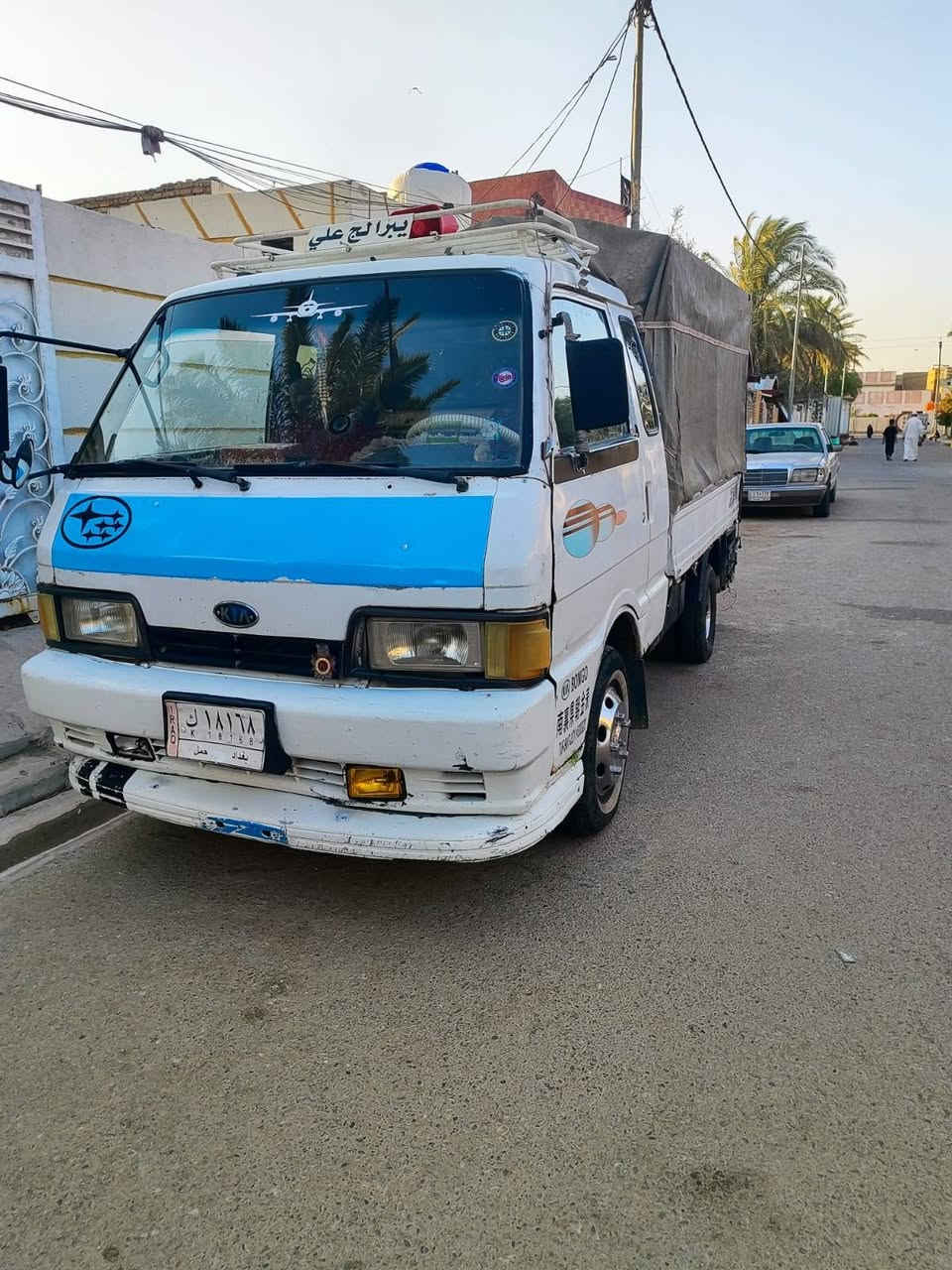 كيه حمل 6جنكال موديل 93نضيفه مشروع وطني سنويه تنتهي 28رقم شاصي واضح مكان واسط قظاء الحي سعر50وبيه مجال وشرط تحويل ثاني يوم ونفس الصوره تصل على الرقم ***********
