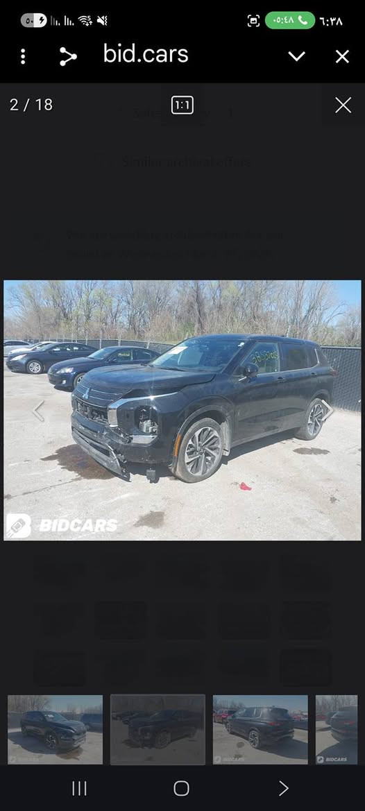 میسوبیشی اوتلاندر 2022
بی ئیرباک دەبل ئەکسل
بسەبونی دی بویاغە
ڕەقەم شەنسیم داناوە
سیعری 198مەجال
ژ*********** فایبر واساب 
ئەمریکی ماشاللەزووجوان ماوەتەوە
