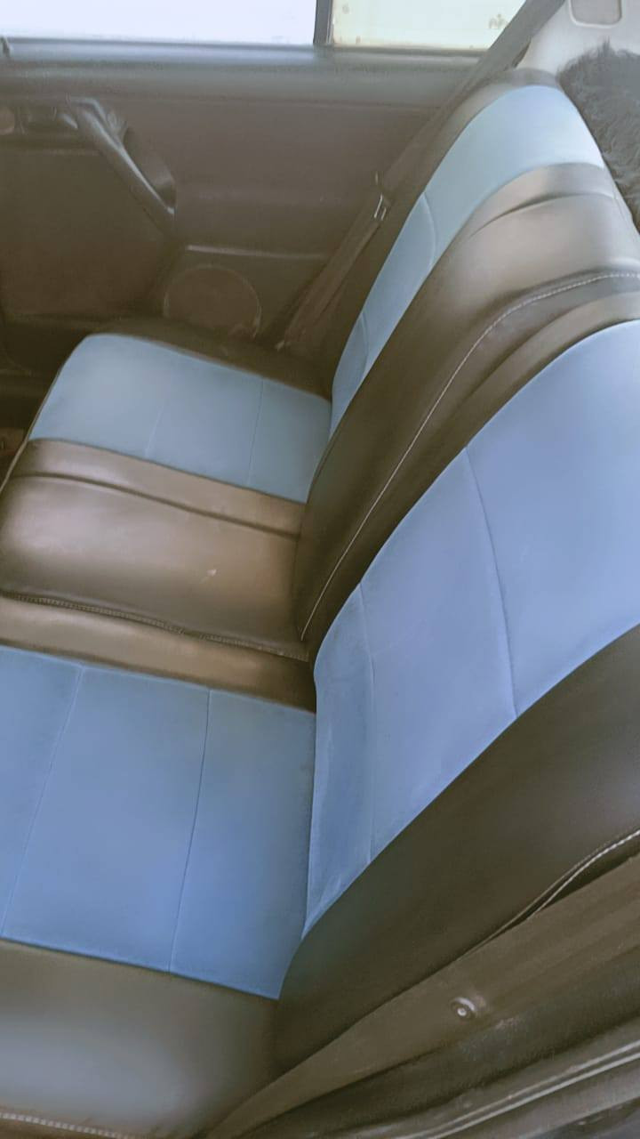 سلام عليكم كولف فنتو للبيع السياره بأسمي موديل 1992 مكينه بيها تبخير  كير جديد اوتو ماتيك ميكانيكي بيها ايرفلو عاطل تبريد شغال تخم تاير جديد ويل اصلي رقم بغداد انكليزي غرفه نضيفه صدرها نضيف مكان السياره بغداد الشرطه الخامسه 
السعر 38 وبيها مجال بسيط
للاستفسار ***********
