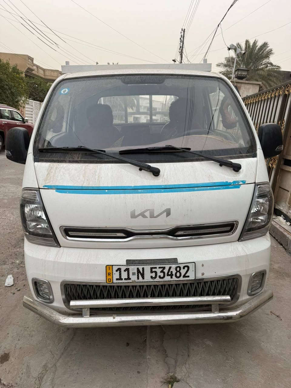 رمضان كريم 
كيا بنكو ٢٠٢٣ رقم جديد بغداد
ماشيه ٤٦ سياره خير من الله كير مكينه صدر كله جديده بيه فقط صبغ بلباب الايمن عارضه ١٤٥ وبيه مجال العنوان البياع الموصلات الثانيه ***********
