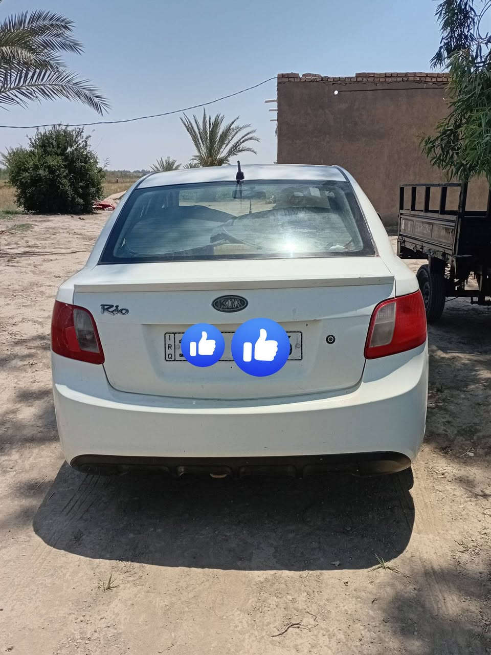 السعر ب85
سلام عليكم كيا ريو مديل 12 مكفوله بيه ضربه بلجملغ الخلفي الأيمن كلش بصيطه ضربته ما عابره لا داخل   مكينه 1600 تبريد عوزه بس غاز رقم السياره بصره نكليزي بسمي سنويه جديده شاشه كامره مكاني سماوه رميثه لاستفسار نتصل هاذه رقمي ***********
