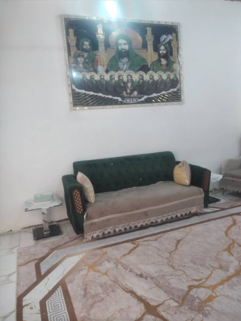 بيت حي الامين الاول طابقين المساحه ١٨٥متر طابو زراعي سند ٢٥ يطوب مي ومجاري وكهرباء خطين ومقرنص وتبليط بلباب وهذا رقمي ***********
