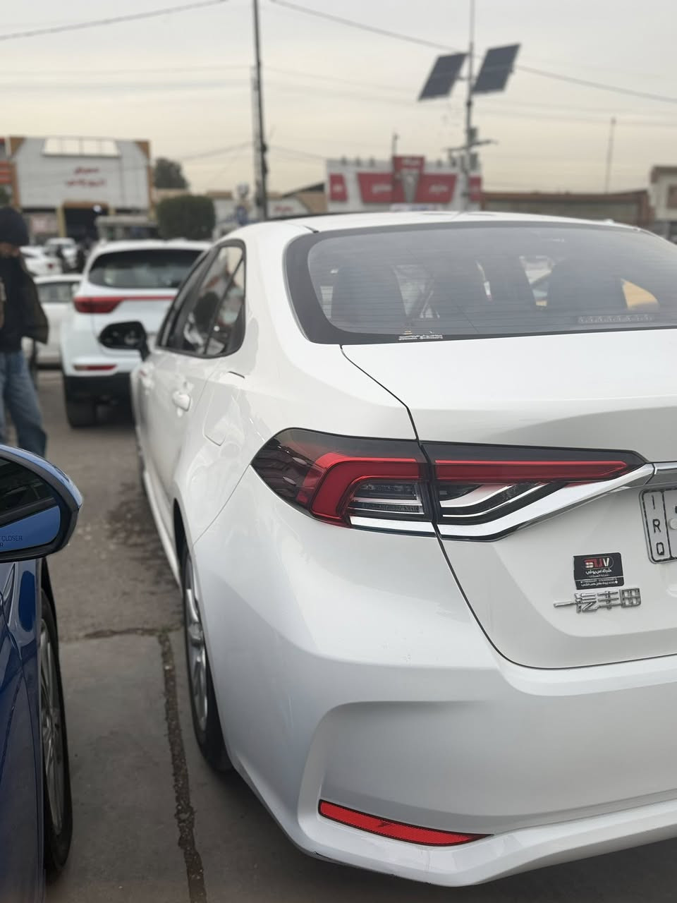 كورلا هايبرد 2024 للبيع
ماشية 14الف 
السيارة بيها تبديل جاملغ امامي جهة سايق
فتحة داخل اسود جلد
شاشة كاربلي
مواصفاتها معروفه السيارة نضيفة مال بيت
سعرها 142 وبيها مجال بسيط 
مكانها بغداد زيونة
***********
