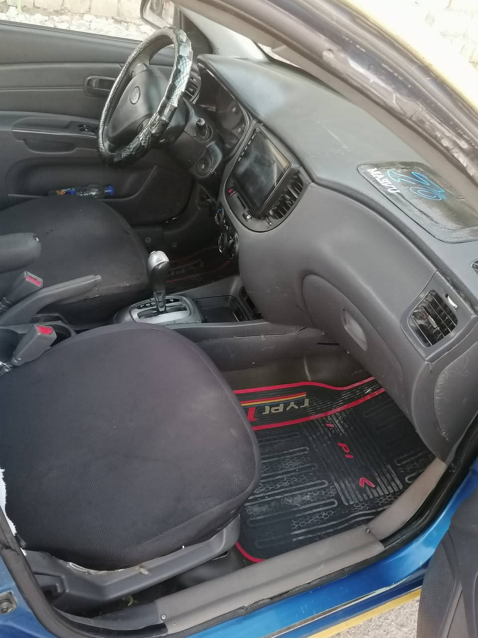 للبيع   كيا ريو موديل 2009 امركي رقم بغداد دولي ضرر جاملغ باب خلفي مبدل بدون دواخل كير محرك شرط كاربون بانزين بيها منظومه غاز
اني صاحب الشرعي مصفره من كلشي غرمات  العنوان موصل حي القدس
***********
***********
السعر 85 بيها مجال
