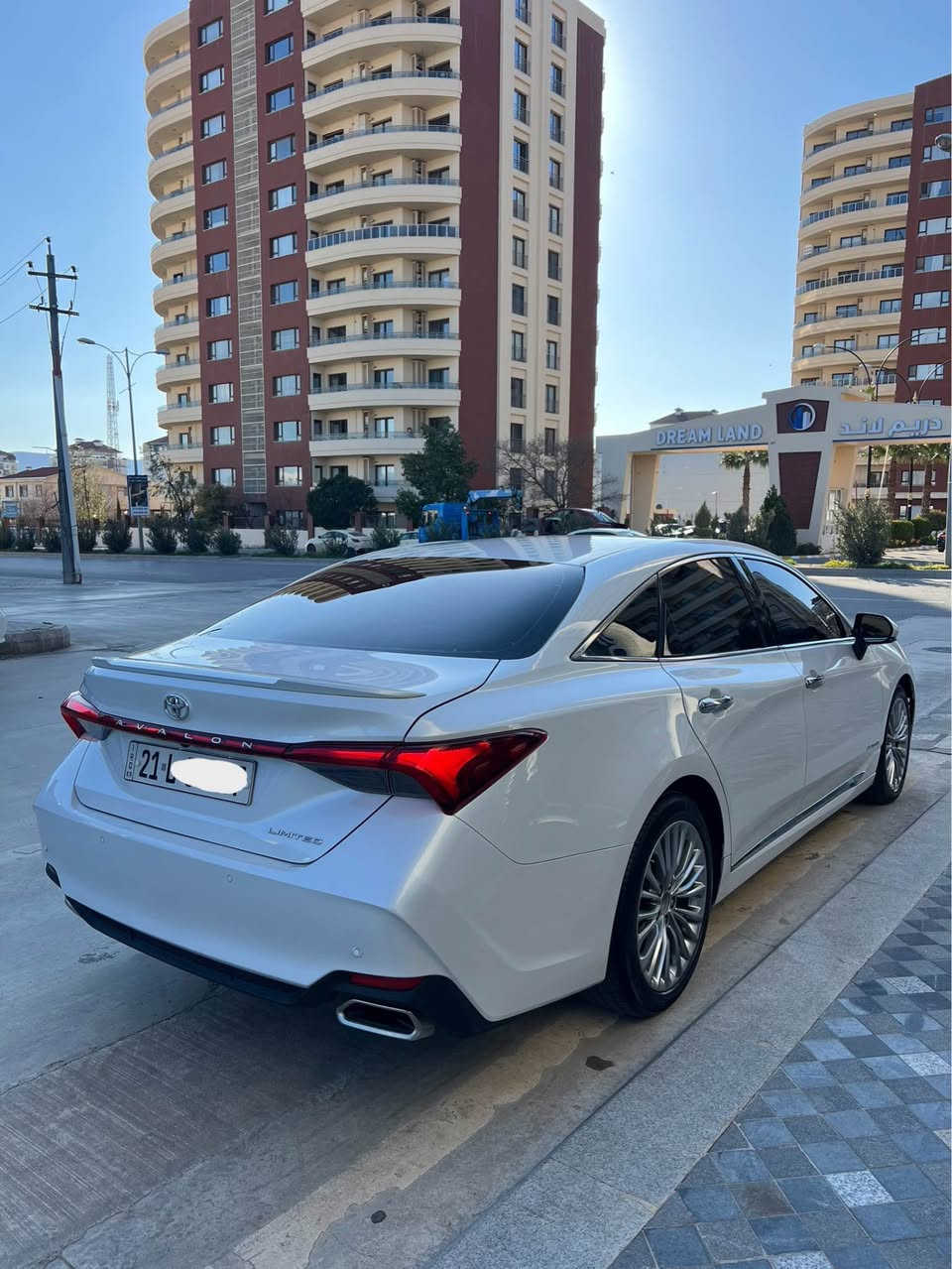 Avalon Limited 2019/6 
‎تــۆیــۆتا ئەڤەلۆن 
‎فول مواصفات خلیجی لمتدد
‎٨٨.٠٠٠ هەزار کم ڕۆشتووە
‎دەعامی بۆ دەعامی هیچی پێوە نیە 
‎بەصمە و سڵایت کوشن سارد و گەرم
‎ڕاداری پێش و دوا ڕاداری خەتی جادە
‎داتاشۆ کوشن خەزن و کارەبایی
‎لایت لید و زینۆن تەبرید مەرکەزی
‎شاشە و کامێرا و تەحدید سرعە...زۆر مواصفاتی تر
‎نمونەیە لە جوانی و پاکی 
‎٤ تایە و ویلی لۆکی لەژێرە سەنەوی و رەقم تازەیە
‎گێڕ و مەکینە و هەموو گیانی بەشەرت برغوی نەکراوەتەوە تەحویل و غرامە بەشەرت
***********
‎سعر ٣٣٤$ کەمێک مەجالی تیایە السليمانية, العراق
