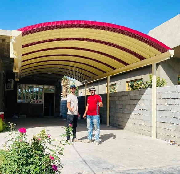 تعلن ( شركة الرتاج للمظلات الحديثة)
(***********)الاتصال 
(***********)واتساب 
عن توفر جميع الاحجام والقياسات والألوان 
معدن مطلي طلاء حراري ومقاوم للحراره العاليه والامطار     🏖️🏖️🌞🌞
تفاصيل العمل والمواد التي يستخدمها كادر(شركةالرتاج ) 
 1-سمك كي سبان 05 
2 ساقيه ماء مغلون  
3 بوري 4×4  مغلون                                                             (منازل والشركات بكادر متخصص وسرعة الأنجاز) ✅🏖️                                 
مدة التنفيذ يوم واحد فقط! 😊                                                        (ملاحظة من عدد المتار المجموع 25متر فما دون قطعي
العنوان بغداد 😊
للاستفسار 
(***********)
(***********)
