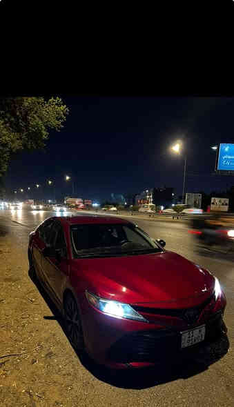 سلام عليكم 
كامري 2019 امريكي 
لون احمر غير محدد مميز 
رقم بغداد ل جديد سنويه جديده تحويل مباشر سياره نضيفه وكامله 
وعليها سوادات كامله 
ماشيه 64 ميل ل حادث بجم ول جاملغ صبغ 
مكان سياره شارع فلسطين 
السعر 165 وبيها مجال بسيط 
 الرقم : ***********
