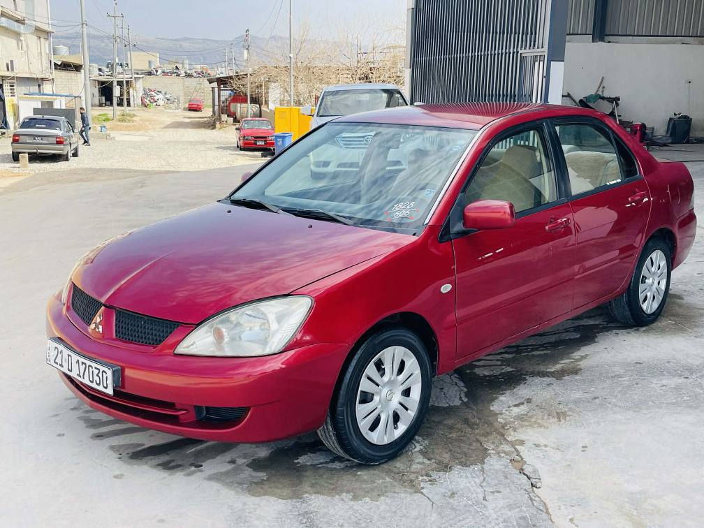 لانسەر مۆدیل 2007  گێر تۆماتیک مەکینە گەورەی ناوزەرد گێرو مەکینەی بەشەرت حیزام بۆیاغە بۆجوانی لای سەکنی  جەپیکی  پێشی هەیە زۆر خاوێن ماوەتەوە تەبریت ساردووگەرم لەسەر سویچ سەنەوی تازەیە  پشتی کەپسە هیجی پێوە نی دینار مەسرەفی تیانیە سعری 63 وەرەقە  شوێن کۆیە *********** كويسينجاك, أربيل
