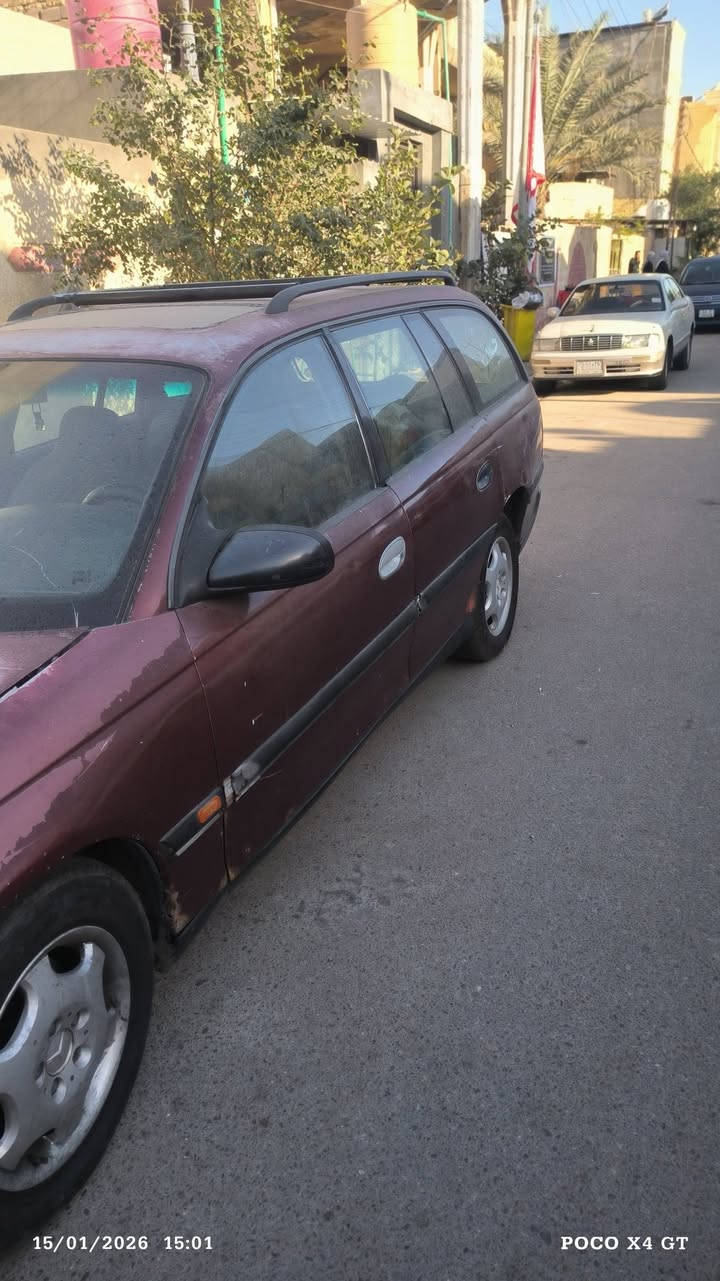 السلام عليكم 
أوبل اوميگا بزون 1995للبيع محرك وگير محور وانجي مجول الاقتصادي والباقي شوف العين بيه جراد وبيها مكانت اخياس سنويه منتهيه قبل شهرين راعيها ير مداور مستعجل على بيعتها مكانها البصره وراعيها بصره للاستفسار *********** ابو علي.
