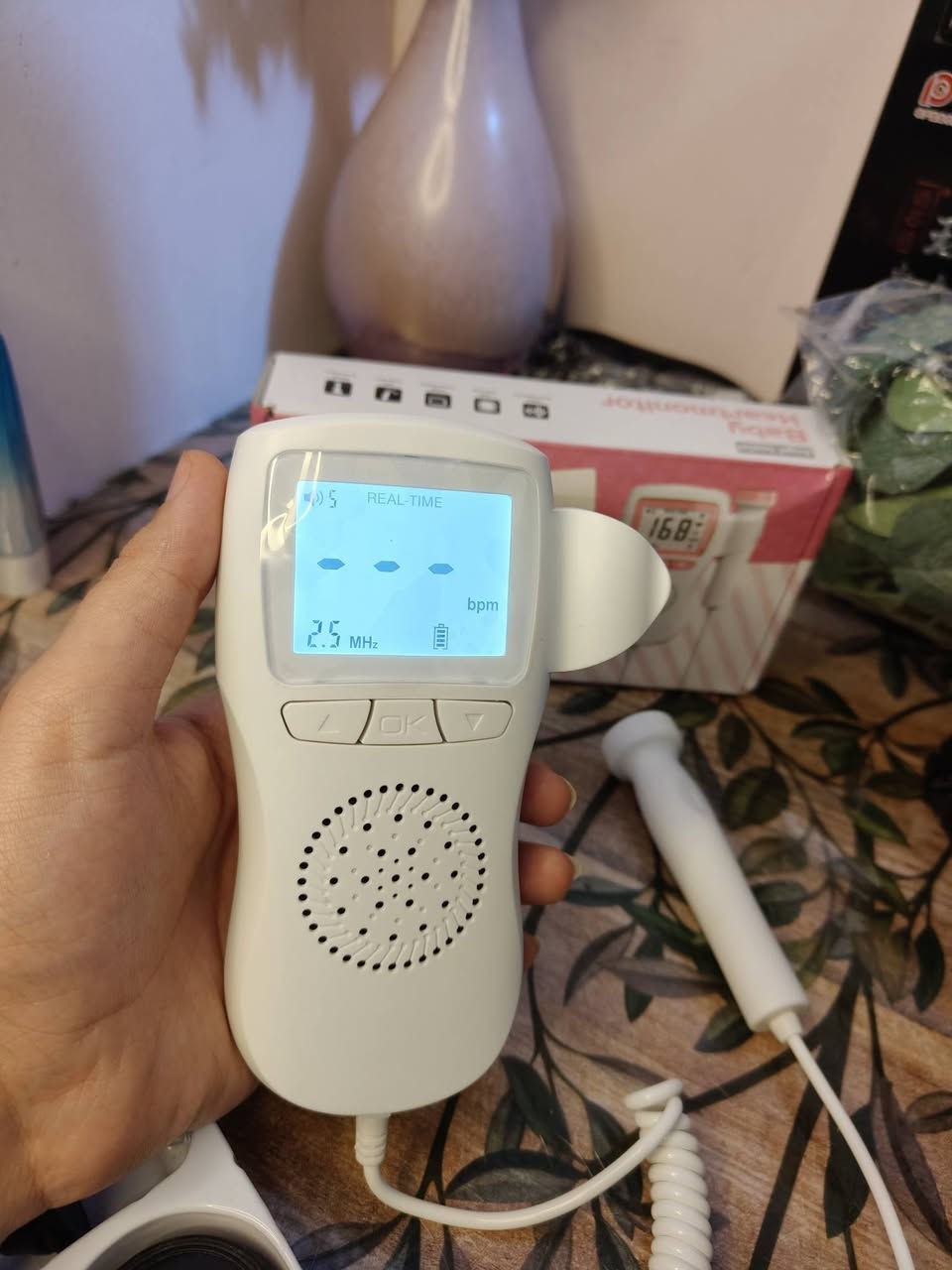جهاز سونار دوبلر منزلي لقياس  حركة ونبض الجنين قيم وبالعافية


**إذا كنت صاحب هذا الإعلان وتريد حذفه لأي سبب، رجاءا أرسل رسالة إلى الدعم الفني**
