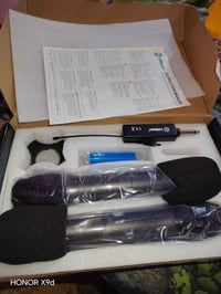 ميكروفون لاسلكي ماركة LMBGM 40مع التوصيل اليريدهت راسلني واتساب 077278...