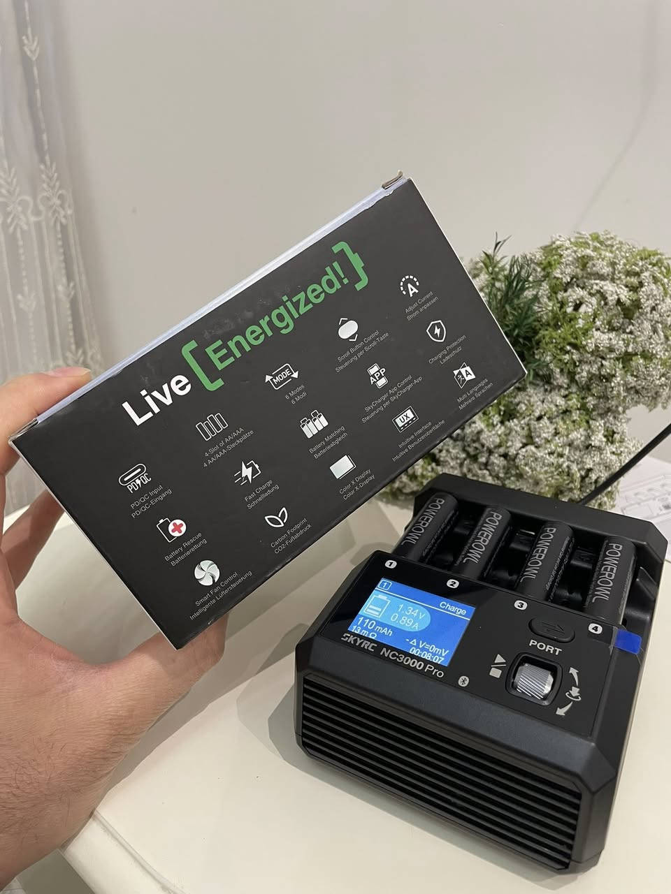 شاحنة بطاريات  SKYRC NC 3000 pro
سمارت احترافية 
حجم AA و AAA
تحتوي على خاصية البلوتوث يمكن ربطها على الموبايل

للطلب و الأستفسار التواصل على الخاص
متوفر توصيل لجميع محافظات العراق


**إذا كنت صاحب هذا الإعلان وتريد حذفه لأي سبب، رجاءا أرسل رسالة إلى الدعم الفني**