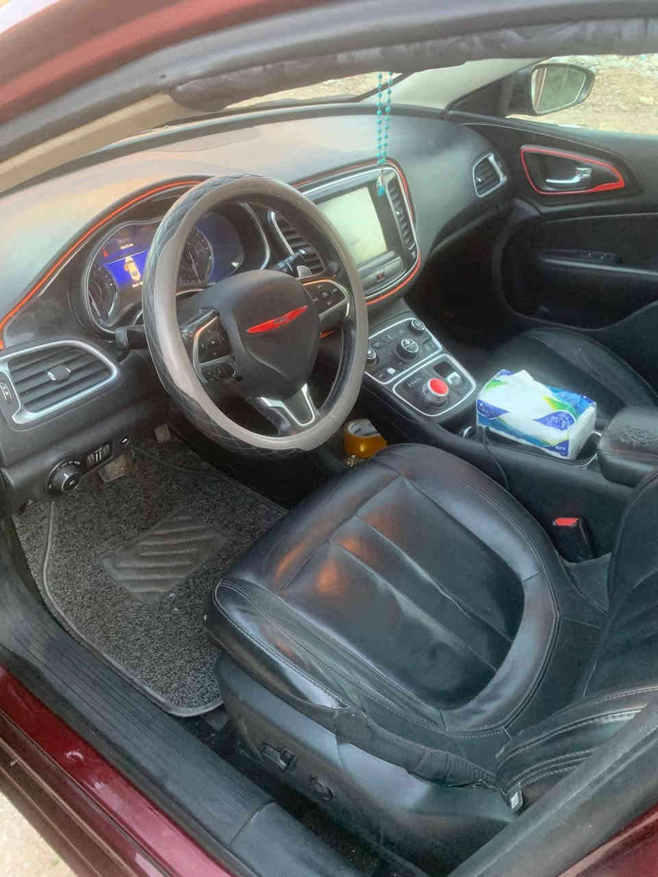 كرايسلر C200 S موديل 2016
ألوان.  🍒 

وارد حادث  بجم. جاملغ ثنين وبنيد وباب. سايق. مبدل. وشبر بل تكمه. 

🔘👁️‍🗨️رقم بغداد (دولي) 

 سياره ً.  جاهزه. حديديه 

سيارة عندي٣ اشهر ومستخدمة يوميًا
 

 + شوية تنتة
(تحتاج دوشمة
 والتنتة فقط)
الفئة والمواصفات

 (أوباما – أعلى فئة):
محرك V6 3600 
كير ماوس 9 نمر + شفتات ستيرن رياضية”
كشنات رياضية 
قمارة بانوراما”
بصمة تشغيل وبصمة أبواب”
هندبريك بصمة”
دبل كزوز بصوت رياضي خفيف”
نظام صوت Alpine”
شاشة كبيرة + كامرة دوّارة”
عينات أوباما”
تحكم ستيرن جهتين + تدفئة بالستيرن”
كشنات كهرباء + تدفئة”
منظومة تبريد كاملة، مشدودة هذا الصيف"
(شرط ثلج + تبريد قطعتين)"
ويل كب 19"
أضوية أمامية زينون"
أضوية خلفية LED"

ملاحظة:
سيارة قوية، عملية، ومناسبة للاستخدام اليومي والسفر

السعر: 110 بيه. مجال. 
المكان: نجف
للاستفسار: ***********📞
