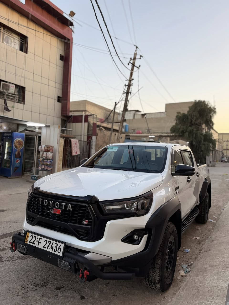 سلام عليكم  للبيع مستعجل 
هايلوكس GR   ٢٠٢٤ ماشية ٥٠ الف 

السيارة كفالة عامه اي شخص مابيها لا صبغ ولا بارد ابد السياره جديده 

السعر ٤١ الف بأسمي السياره هزة جديده


**إذا كنت صاحب هذا الإعلان وتريد حذفه لأي سبب، رجاءا أرسل رسالة إلى الدعم الفني**