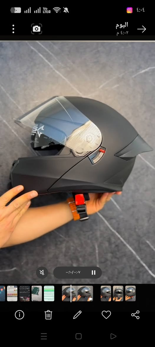 حبايب خوذه بعدها لوك ممستخدمها مع جهاز صوت كامل هتفون وحاكيه والجهاز 
مع كفوف + معطف 
ما مستخدمه ابد جديده وكارتونتها وغراضها موجوده حتى درنفيس مالتها وياها دهل اوران, واسط


**إذا كنت صاحب هذا الإعلان وتريد حذفه لأي سبب، رجاءا أرسل رسالة إلى الدعم الفني**