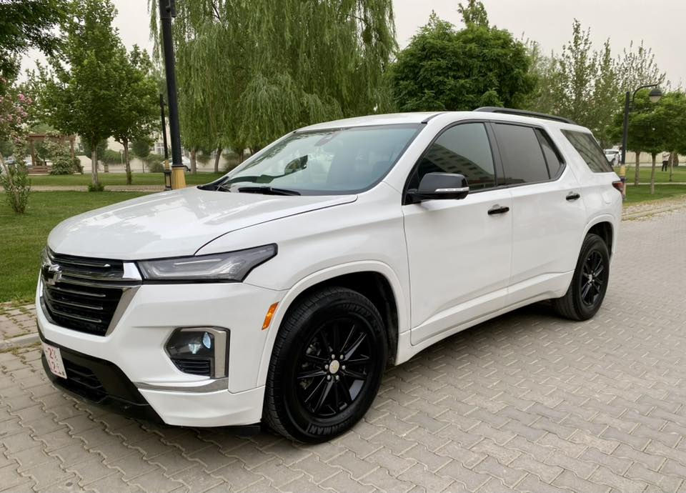 ‎ترافيرس 2023 مواصفات LT
‎رقم سليمانية (مرقمة حديثاً)
‎محرك 6 سلندر (V6)
‎صبغ عام (بدون دواخل)
‎شاصي بشرط
إيرباك المتن (الكشنات) طاك ومرجع بلادي، بس إيرباك الدشبول والستيرن ما طاك (سليم)
أراوس حسب القناعة
***********
سعر: ١٩٣
