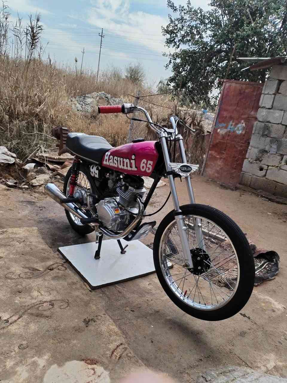 سلام عليكم 
سيجي نامه للبيع 
تعمير موديل 25
الدراجه مبدل بيهه بس ولفات تمام 
السعر 625 وبيهه مجال للعلم السيبايه مو وياهه تمام 
بكاني الهارثه و الشراي بي خير ويدلل ***********
