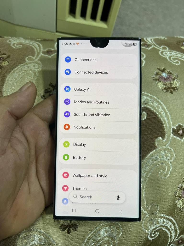 samsung s23ultra  
2سمکارت 
256GB
 سناپ دراگۆنی 8 جین 2 
ئەو پەڵەی تێدایە لەشاشەکەی 
شکاوی نیە 
پەنجەمۆر مەزبوت 
پاتر 5000 ملی ئەمپێر 
کامێرای 200مێگاپێکسڵ 
100x زوم 
هەموشتێکی بەشەرتە تەنها ئەوپەڵەی هەیە بەشەرتی ئەوەی زیاد نەکا خۆم ساڵێکە  بەکاری دێنم رانية, السليمانية


**إذا كنت صاحب هذا الإعلان وتريد حذفه لأي سبب، رجاءا أرسل رسالة إلى الدعم الفني**