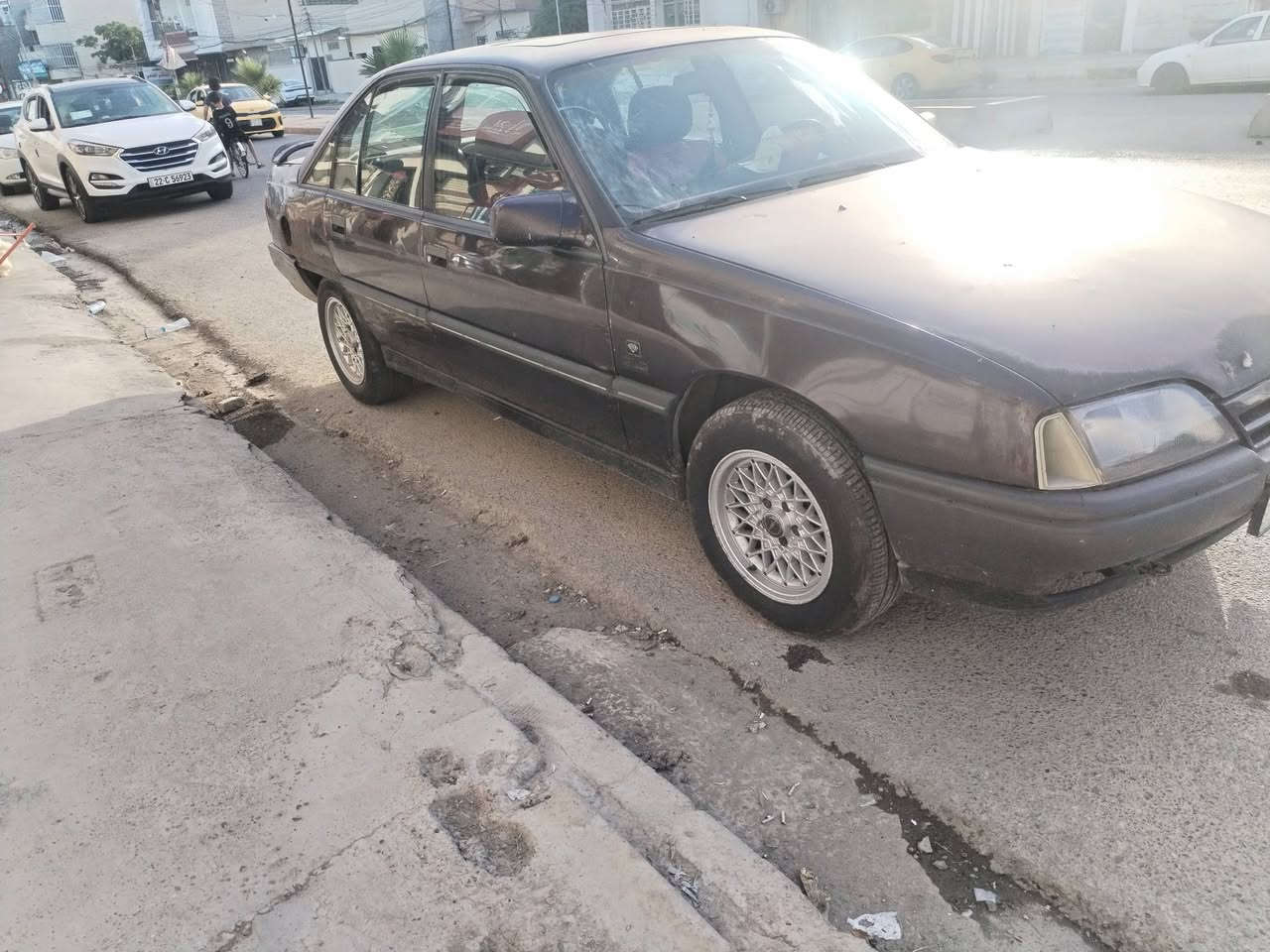 السلام عليكم
 اوبل اوميكا حجم 24
 موديل 1989
السياره باسمي سنويه عضم 2024
 كهربائيات كلها شغاله
  قفل مركزي
طخم تاير  جديد
 بيها طخه بل الجاملغ الخلفي  بل صوره موجود
 السعر 28 وبيها مجال قليل
 الاتصال بالرقم  ***********
