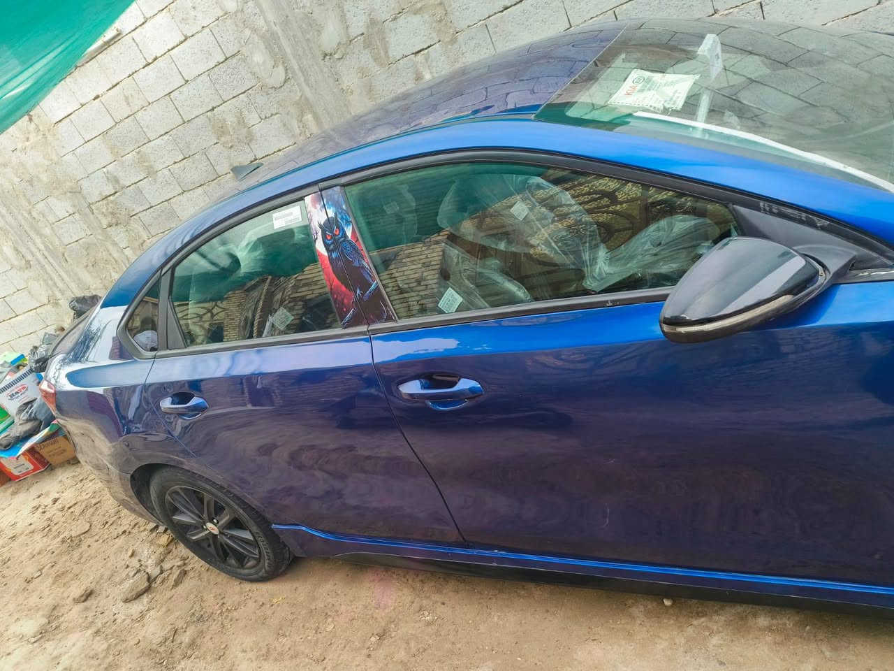 للبيع سياره كيا فورتي جي تي رياضي فول مواصفات رقم بغداد مديل 21 كير اوتوماتيك وارد امريكا ضررها جاملغ وبنيد ورشات صبغ اثر شخوط كير ومكينه حداده تخم تاير لايت زنون تدفئه تبريد سياره  جديده جداً جاهزه من كلشي السعر 125$ للاستفسار الاتصال ***********
