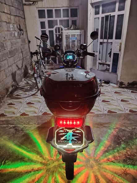 السلام عليكم
موطور هارلي الاخوين موديل 25 شكل جديد ابو البصمه نظام تشغيل بصمة الموطور بعده جديد عل فحص  كله شغال ما بي اي نقص mb3 هورن دبل اشاره لايت عالي ناصي كله شغال 6بطاريات عل فحص اسويچات 2 بصمات2  السعر750 وبي مجال للشراي هذا رقمي بي واتساب واتصال ***********
