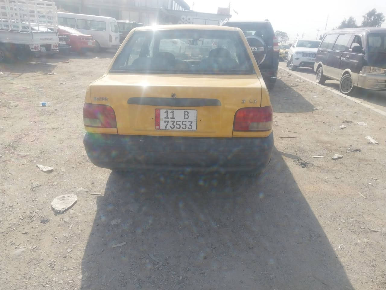 السلام عليكم للبيع سايبا مديل 2012 بدون صبغ ولا ضربةكفالة كير مكينة تبريد العنوان بغداد العماري سعر ٣٥ رقم الهاتف(***********
