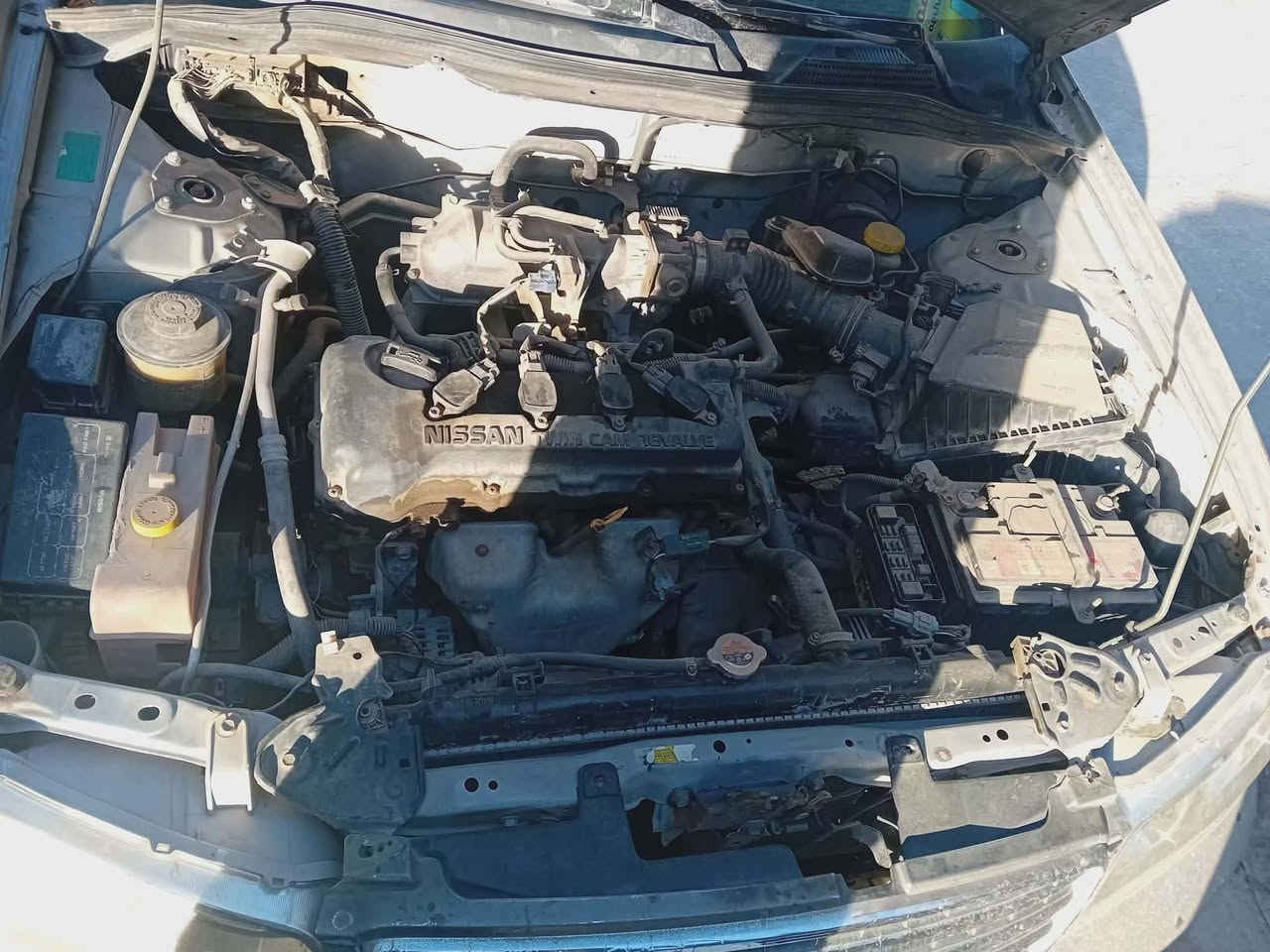 *********** سلام عليكم نيسان سني للبيع موديل ٢٠٠٦ رقم ديالى صبغ عام اثر جراد مكانه بغداد اليرموك سعر ٧٧ وبيه مجال
