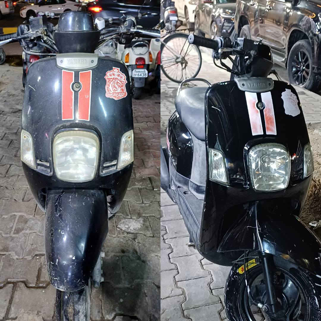 🔥عرض خاص تحطيم السوق 🔥
والسعر بس ٧٠٠٠ 😲 فقط
✨ بوليش احترافي للدراجات النارية
يرجع الدراجة مثل الجديدة ✨
✔ إزالة الخدوش الخفيفة
✔ لمعان قوي 
✔ شغل نظيف ومضمون
💥 عرض خاص لفترة محدودة
البوليش فقط ٧٠٠٠ دينار
📍 معرض محمد للدراجات النارية
📞 ***********
العنوان كربلاء خدمي حي رمضان مقابل ابراهيم مول
