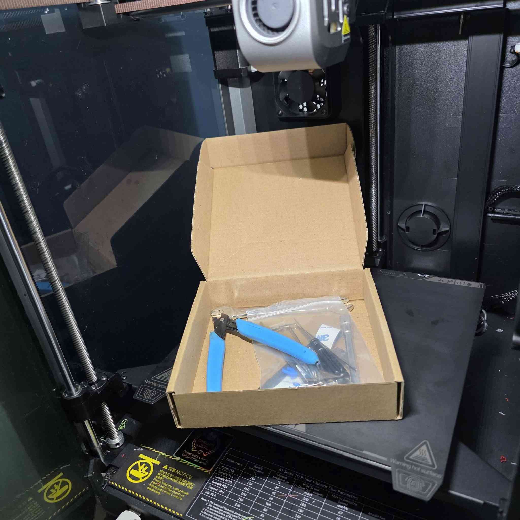 Creality K1 Global Version 
طابعة ثلاثي البعاد مستغدم قليل 200 ساعة اشتغلها طابعة نظيفة ما بي اي عيب كارتون و اغراضها موجود 
سعرها 650,000 الف 
موجود توصيل كلل عيراق


**إذا كنت صاحب هذا الإعلان وتريد حذفه لأي سبب، رجاءا أرسل رسالة إلى الدعم الفني**