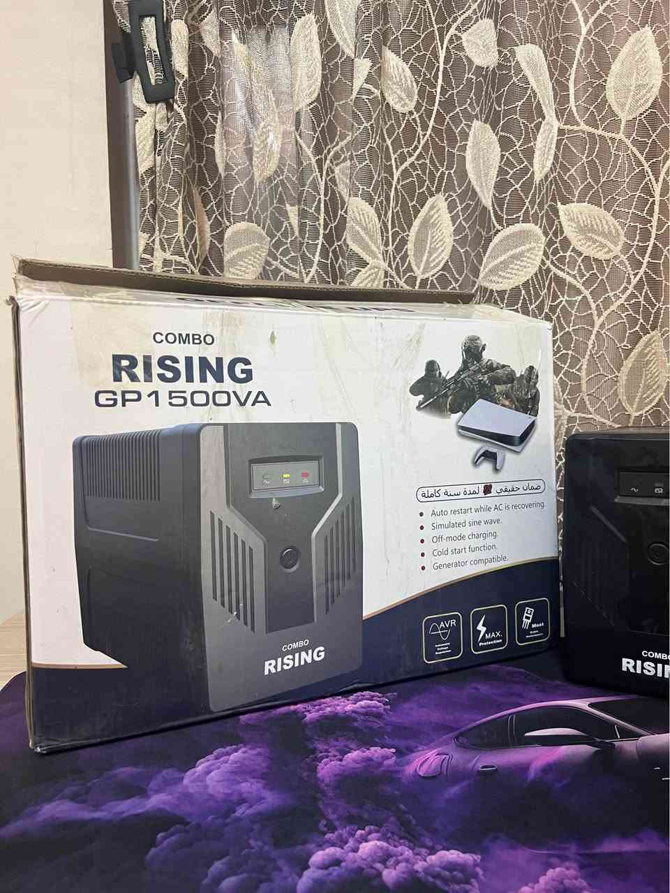ئەم ups بۆ فرۆشتن زۆر کەم ئیشی کردووە زۆر پاکە 🔥

UPS RISING GP1500VA Offline
نرخی تەنها ٤٥ هەزار السليمانية, العراق


**إذا كنت صاحب هذا الإعلان وتريد حذفه لأي سبب، رجاءا أرسل رسالة إلى الدعم الفني**