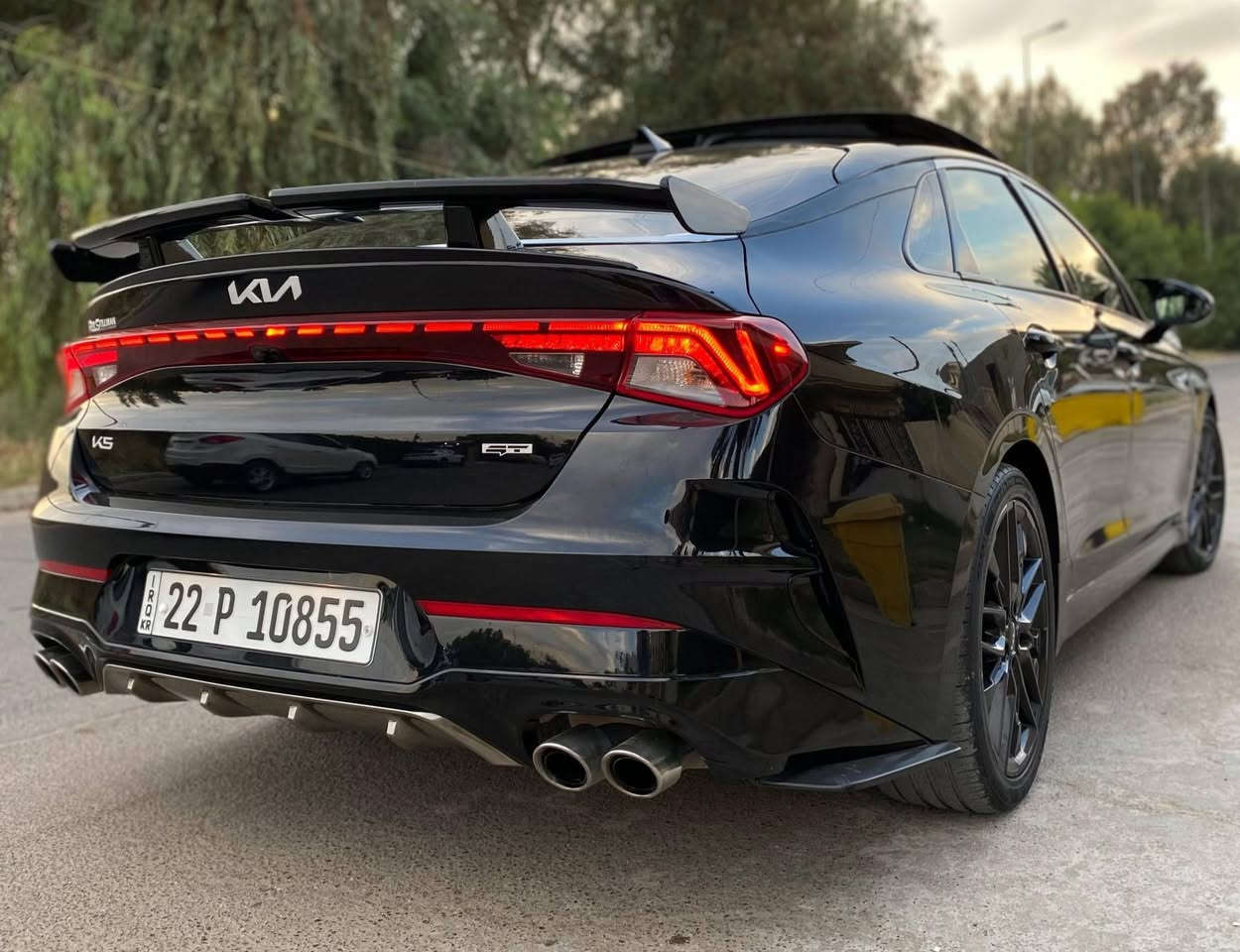 كيا 2024 K5 GT فول موصفات 
اعلى فئة محرك 2500 تربو 
300 حصان لون اسود داخل مشمشي 
فتحة سقف بانروما شاشة جبيرة 
شاحن لاسلكي كشن كهرباء بصمة تشغيل عن بعد شفتات ستيرن فج بريك GT وباقي موصفات معروفه 
السياره رقم اربيل بسمي هزه جديد
(حادث السياره) فقط الجاملغ والباب اليمين ومبدل نفس الون صبغ فقط حافة البنيد صور السونر بل منشور 
بجم بلادي مي بلادي ايرباك فقط ستيرن ومبدل اصلي 
ماشية : 26 الف مابيها اي نقص 
بيع وامراوس 

ال💎ــسعـر 🟥 :: رقم (1) تلـقـائـي 📮

رقم صاحب ســـيـارة :: ***********
