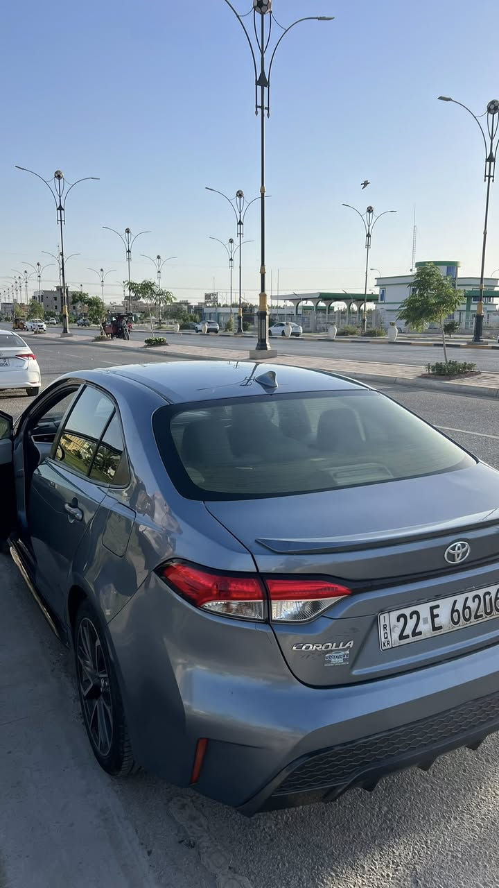 سلام عليكم

للبيع كورلا موديل 2020 se

وارد امريكي 

حادثها جاملغ خلفي وربع الباب بامريكا 
هنا بلعراق صار بيه قبق الجنطه ربع صبغ والجاملغ صبغ 
سعره ١٤٥ بيه مجال بسيط

مواصفات 

شاشه كبيره 

محرك 2000 

رقم جديد وهزه جديده باسمنه السياره تحويل

وباقي مواصفات الكورلا الفول المعروفه 

ماشيه 104 الف 

سياره جديده ومابيها اي نقص 

عنوان السياره كربلاء شهداء سيف سعد

للأتصال/***********
