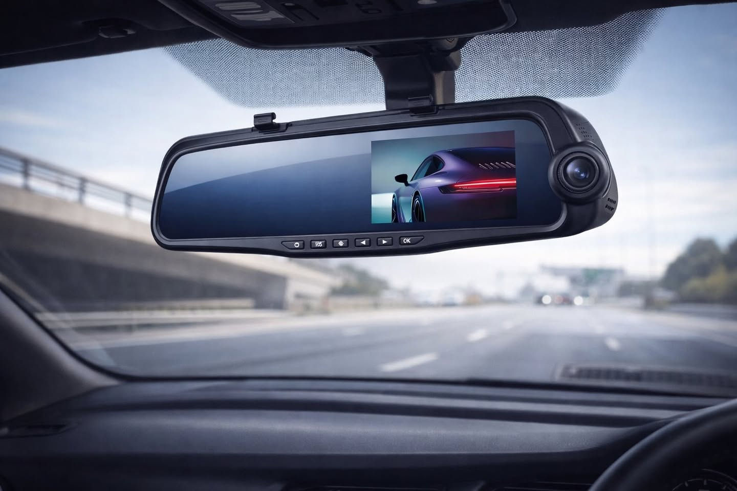 مرآة السيارة الذكية Vehicle Blackbox DVR - كاميرا مزدوجة وشاشة 4.5 بوصة

• الموديل: Z-3061.

كاميرا داش كام متطورة مدمجة داخل مرآة الرؤية الخلفية، تمنحك تسجيلًا كاملًا للطريق من الأمام والخلف مع شاشة عرض مدمجة لتعزيز أمان قيادتك.

• شاشة عرض مدمجة: تأتي بشاشة مقاس 4.5 بوصة من نوع TFT مدمجة في المرآة لمتابعة التسجيل مباشرة.

• تصوير عالي الدقة: تدعم تسجيل الفيديو بدقة Full HD 1080P لضمان وضوح التفاصيل والصور.

• عدسة واسعة الزاوية: مزودة بعدسة رؤية عريضة (Wide-angle lens) بزاوية 170 درجة لتغطية أكبر مساحة ممكنة من الطريق.

• نظام تسجيل الطوارئ: يحتوي على مستشعر G-Sensor الذي يقوم بحماية الفيديوهات من المسح عند حدوث اصطدام.

• خاصية الرؤية الليلية: تدعم تقنية Night Vision لتحسين جودة التصوير في ظروف الإضاءة المنخفضة.

• مراقبة ذكية: تدعم ميزات اكتشاف الحركة (Motion Detection) والتسجيل الدوري (Cyclic Recording) لضمان عدم توقف التسجيل.

المواصفات:
• دقة الفيديو: 1920x1080P / 1280x720P.
• صيغة الفيديو: MOV (H.264, Audio: AAC).
• تخزين الذاكرة: تدعم بطاقة ذاكرة TF حتى 32 جيجابايت كحد أقصى.
• البطارية: مدمجة بسعة 150mAh.
• واجهة الطاقة: 12-24V 2A.
• اللغات: تدعم لغات متعددة.
• الميكروفون والسبيكر: مدمج داخل الجهاز.

محتويات العلبة:
• مرآة الرؤية الخلفية المزودة بالكاميرا والشاشة.
• كاميرا خلفية إضافية.
• وصلات التركيب والطاقة.


**إذا كنت صاحب هذا الإعلان وتريد حذفه لأي سبب، رجاءا أرسل رسالة إلى الدعم الفني**