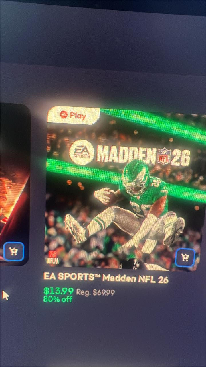 منافسة قوية ستيم Vs متجر EA 
نسخ الباتل فيلد من 1 الى 6 اصبحت اقل من 2$ 
العرض لفترة محدودة استغلوا اني فتحت 100 حساب EA وشتريت النسخ و راح اببعهن بعد ما ينغلق العرض بشهر كل حساب بسعر 50$ 😁


**إذا كنت صاحب هذا الإعلان وتريد حذفه لأي سبب، رجاءا أرسل رسالة إلى الدعم الفني**