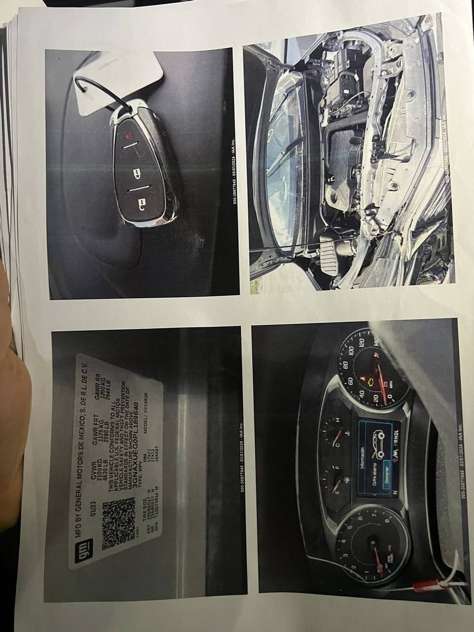 شوفرليت كوينكس ٢٠٢٣ داخله بل ٢٤ حادثها جاملع وبنيد جاملغ راجع بارد بنيد مبدل سياره حاليا ماشيه ٥٠ ألف 

سياره جاهزه الموقع كربلاء الإمام عون للاستفسار 
 
***********
