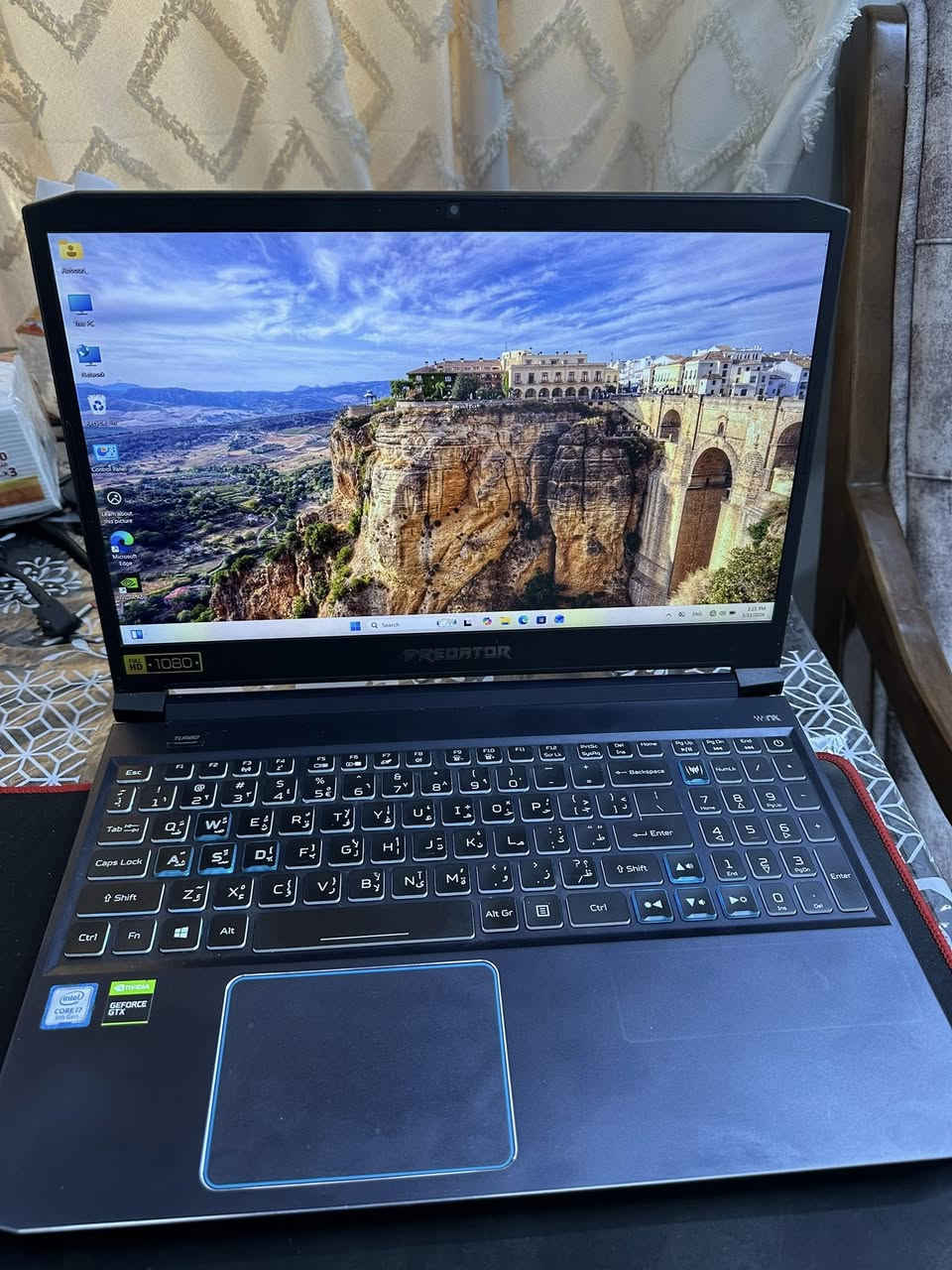 السلام عليكم
للبيع لابتوب گيمينگ قوي 

Acer Predator Helios 300  

المواصفات:

- Core i7 الجيل التاسع  

- RAM 16GB  

- SSD 512GB  

- كارت شاشة NVIDIA GTX 1060 6GB  

- شاشة FHD 1080  

- مناسب للألعاب، الأوتوكاد، الريفيت، التصميم والبرامج الثقيلة

الجهاز نظيف وأداءه ممتاز 

السعر : 650,000 دينار  وبي مجال 

الموقع : بغداد

للتواصل : ***********
