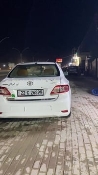 كورلا للبيع سياره حلوه وجديده مال بيت 2011 خليجي 1800 للاستفسار اكثر 0...