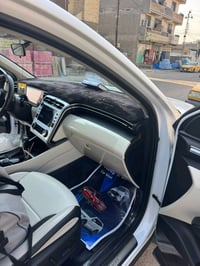 للبيع توسان2024 كفالة عامة وارد خليجي/اللون ابيض/رقم بغداد انكليزي محر...