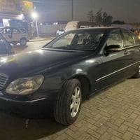 للبيع مرسيدس غواصة S 320  موديل  2000 أصل   باب قصير – رقم بغداد أصولي...