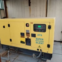 مولد صيني 4 سلندر 30kv  المولدة كاتم (2025) مشتغلة 1000 ساعة (تشغيل قل...