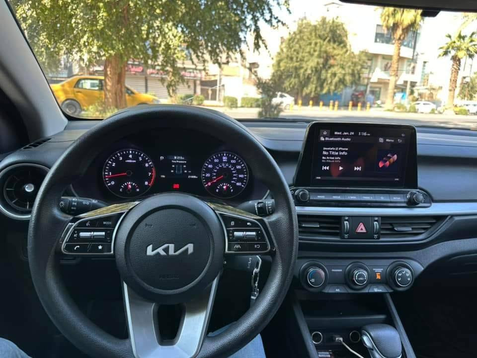 كيا فورتي موديل 22 مواصفات fe ماشيه 54 الف قابل للزيادة الرقم اربيل تحويل ثاني يوم
مواصفات ــــ
رادار امامي 
قياده ذاتية 
تحديد مسار 
كروس سرعه
مانع انزلاق 
شاشه وكامرة دوارة
تحكمات ستيرن فول
مواصفات اعتيادية 
الضررــــ
سياره بيها صبغ نص جاملغ وتبديل باب فقط نفس لون الحادث جانبي وصور حادث بالمنشور 
عنوان بغداد الكاظمية للإستفسار عل الخاص
السعر 140 وبيها مجال بسيط
او الاتصال ***********
