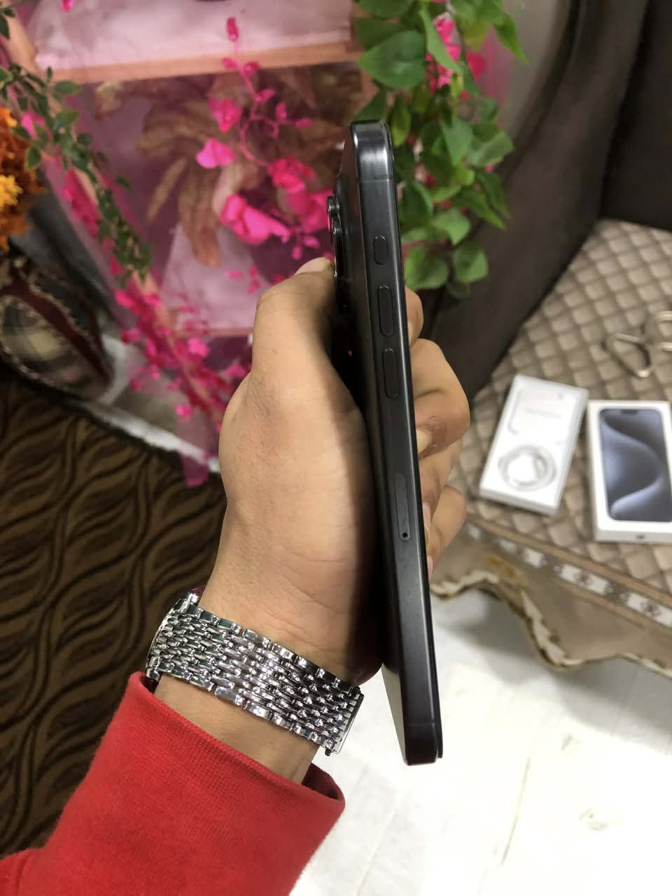 سلام عليكم
سلام عليكم ايفون 15 برو ماكس لون الاسود كلش نظيف ذاكرته 256 بطاريه 87 جهاز كل جسمه بلادي وبشرط الفحص تاخذه نموذج M تك سيم ويدعم شريحه الكترونيه جهاز فقط مبدل شاشه كلش حلوه وسريعه كامل وشغال محلقات كارتونه وغراضه كامل سعره 550 الف شراي اتصل ع رقمي *********** عنوان كركوك
