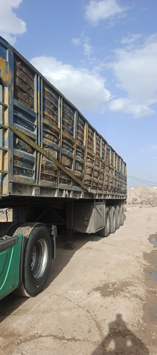 إسلام عليكم عربانه للبيع شاصي 16 دناكير 3 صيني والرابع 13 تايرات نص عمر الطول 12 متر الشراي يتصلل
***********///***********
