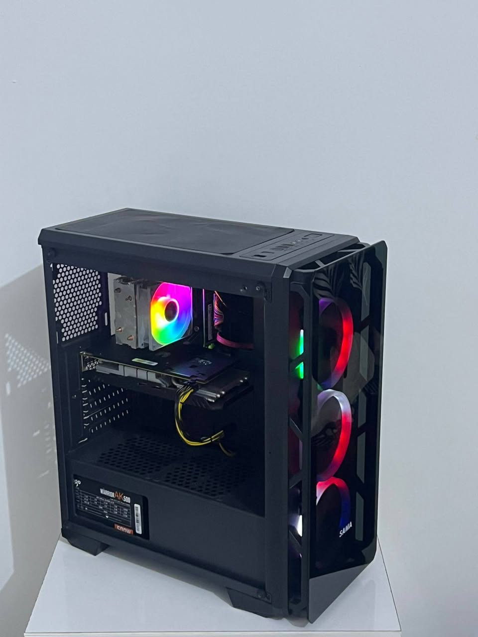 مواصفات
1660super
I5 8th
16gb ram
250gb ssd مع 3tb hdd
650w بور
ضمان فحص سبوع كامل 

متوفر توصيل جميع محافظات العراق 🚚 

تواصل واتس اب ***********
