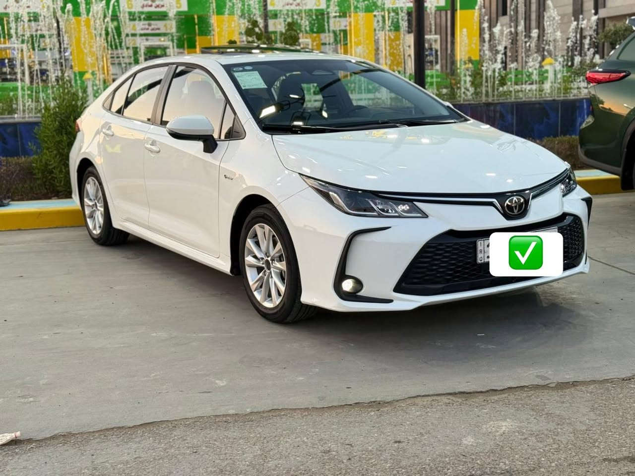 السلام عليكم
كورلا. شكل الخليجي

كفاله عامه

ماشيه 4000

بصمه
رادار اماموهلفي 

كشنات جلد

سايد بريك كهربائي 

كروز سرعه

باقي الموصفات معروفه
بسمي تحويل مباشر 
والسياره كفاله عامه
مكان السياره شارع فلسطين 
السعر 155 وبيها مجال
***********
