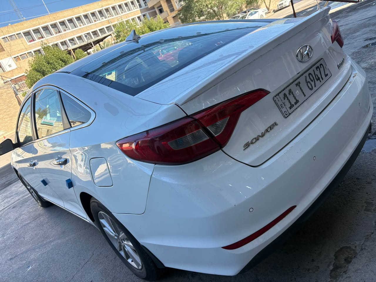 سوناتا 2016 امريكيه بيه جانلغ خلفي صبغ وبيه بنيد مكشر وربع القماره مقشره تعرف صبغ الامريكي يكشر محرك 2400 سياره جديده وحلوه .. ماشيه 94 كيلو مترر ... تراي زيروو 
السعر ..128.. بيع فقط
عنوان الاعضميه ...
*********** بغداد, العراق
