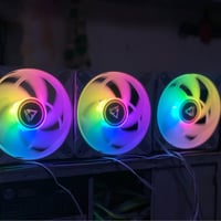 مراوح ARCTIC • RGB أبيض • جديد بالكارتون
