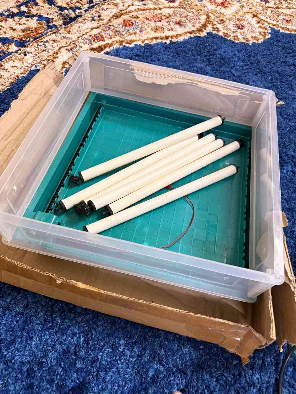 فقاسة فول أوتوماتيك  
تعمل على بطارية وكهرباء  
وإذا تريد باتري سيارة هم موجود
مختلف أحجام البيوض 
تلزم 24 بيضة دجاج السعر 65 دكوك, كركوك


**إذا كنت صاحب هذا الإعلان وتريد حذفه لأي سبب، رجاءا أرسل رسالة إلى الدعم الفني**