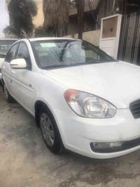 هونداي اكسنت خليجي مال شركه  موديل ١٠ سياره كفاله عامه من ضربه وصبغ وب...