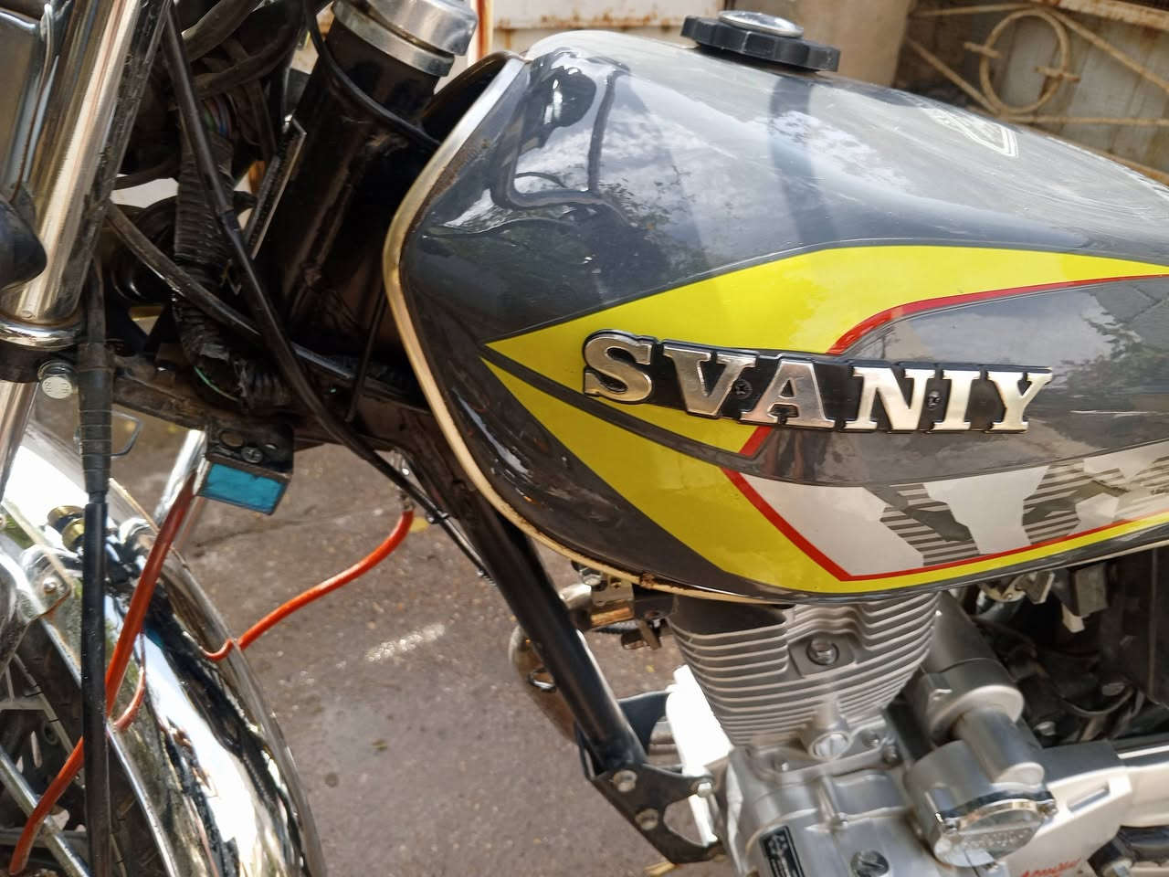 سلام عليكم عندي دراجه SVANIY اللبيع 
سعر 800الف
عنوان ميسان 
رقم الهاتف ***********
